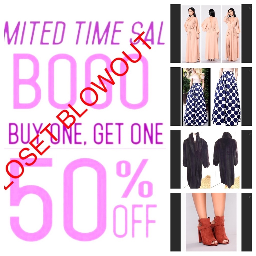 BUY ONE GET ONE HALF OFF❗️HOLIDAY SALE